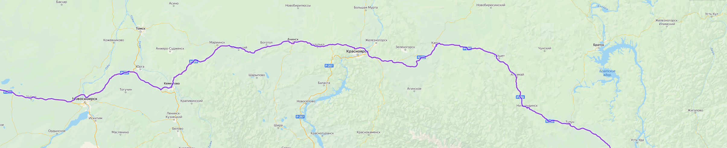 Доставка грузов из Морков - карта транспортной логистики
