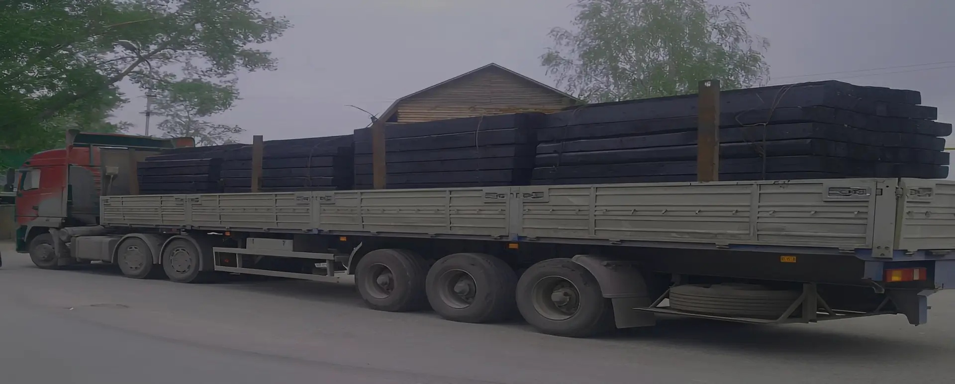 Сервис от транспортной компании по доставке шпал по России из Морков автотранспортом
